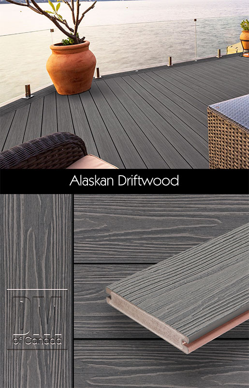 Eva-LAST, Alaskan Driftwood deck board colour examples