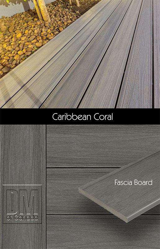 Eva-LAST, concrete grey deck example, board layout and fascia board