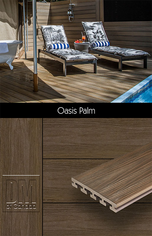 Eva-LAST, Oasis Palm deck example, board layout