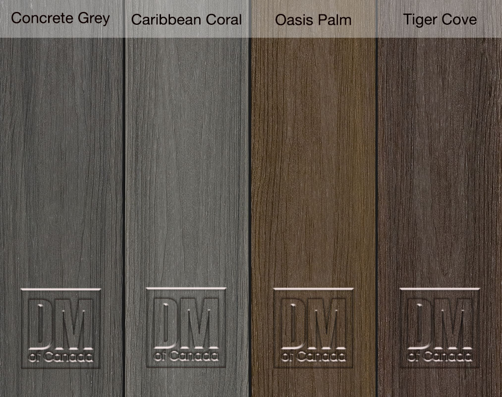 Infinity colour swatches