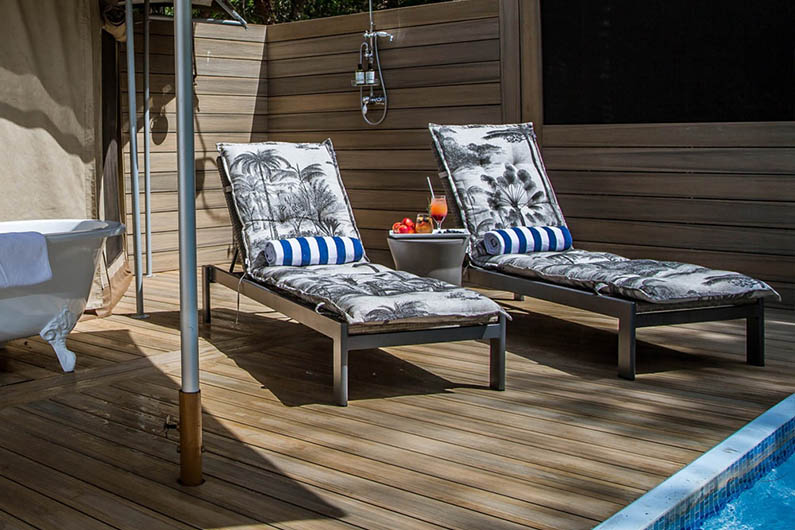 Eva-Last capped bamboo compostie Decking