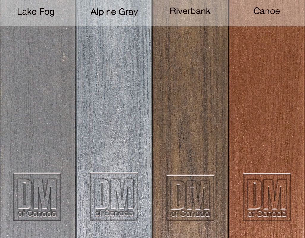 MoistureShield Elevate board colours