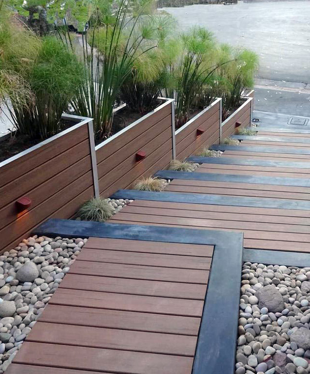Moisture Shield  - Vantage deck boards, example use around water