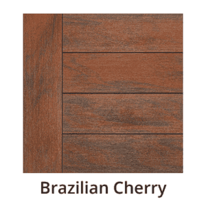 sample brushed Brazilian Cherry swatch