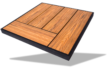 Timber deck board example