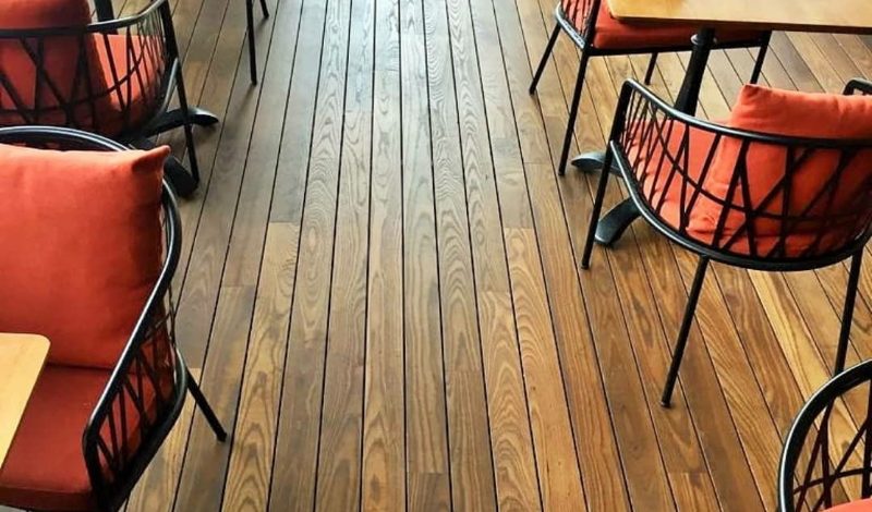 Tantimber ASH DECKING deck example