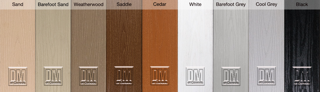 WearDeck board colours
