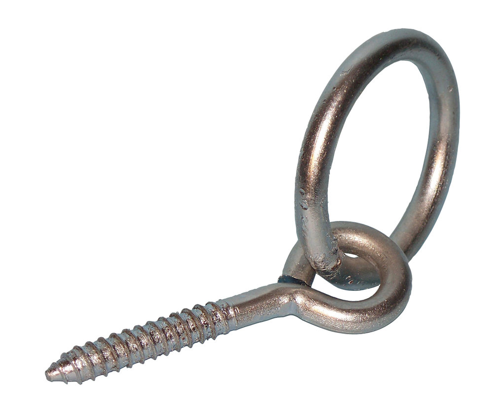 Dock Edge Zinc Plated Screw-In Dock Ring