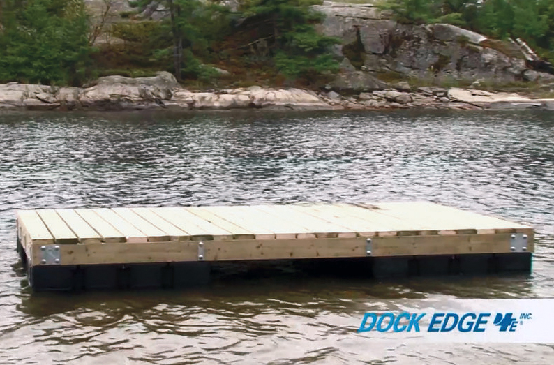DOCK 2 GO MODULAR DOCK KIT in water