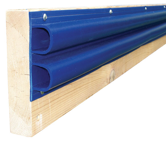 Premium PVC Edge Bumpers - Double D in navy blue
