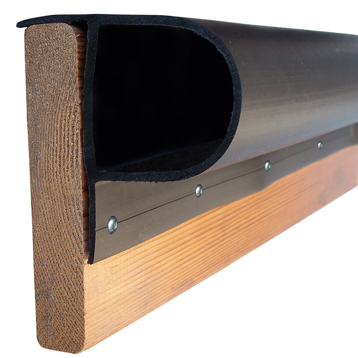 Premium PVC bumper, Single P profile in black