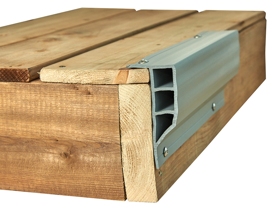 Standard PVC Profiles - Full face grey bumper