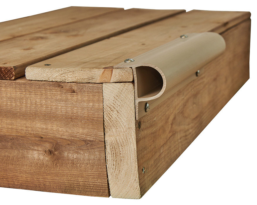 Standard PVC Profiles - Small P beige bumper