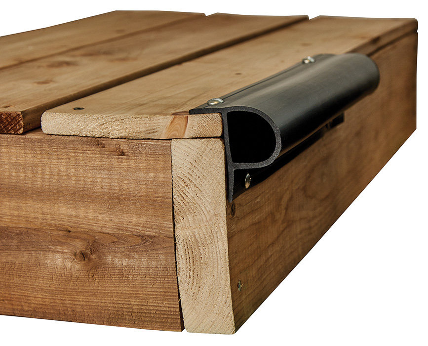 Standard PVC Profiles - Small P black bumper