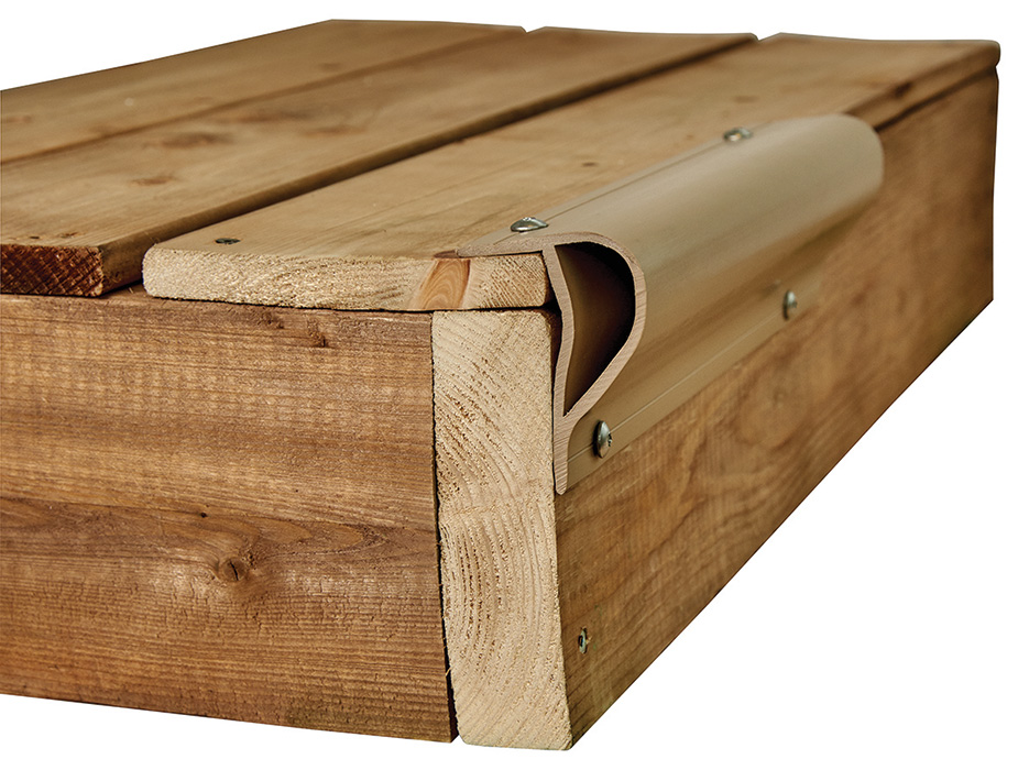 Standard PVC Profiles - Slant P beige bumper