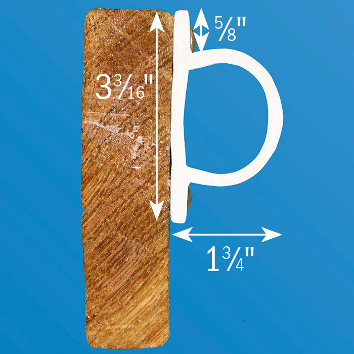 Heavy D PVC commercial Profiles bumper diagram