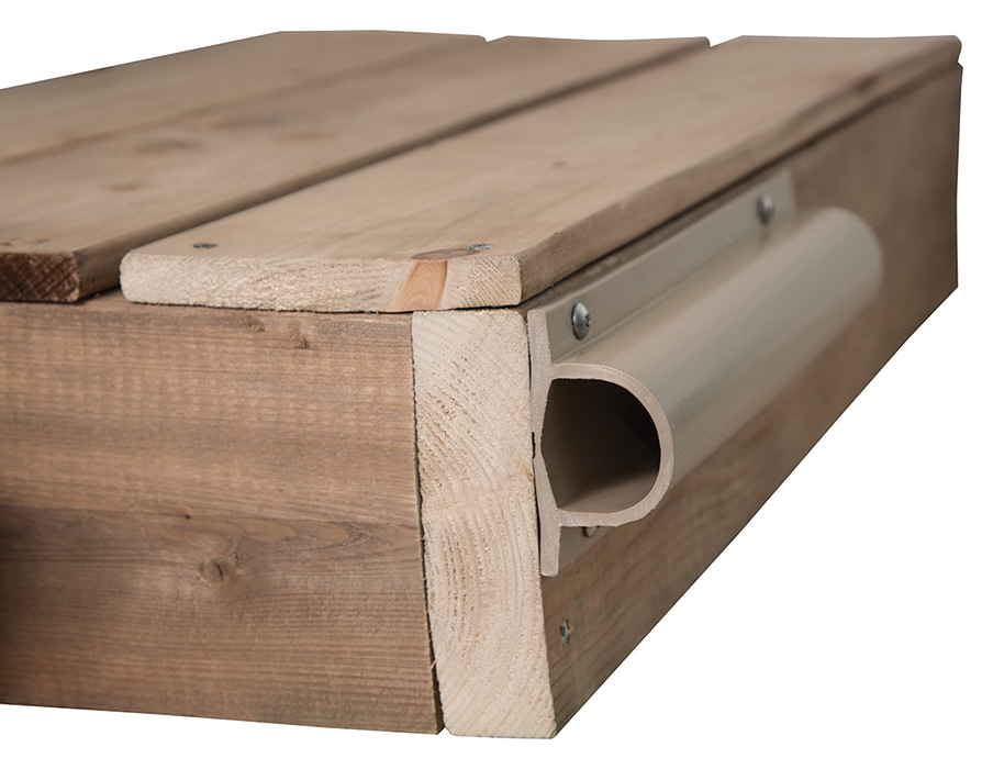 Heavy D PVC commercial Profiles beige bumper