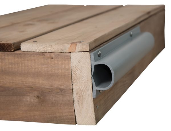 Heavy D PVC commercial Profiles grey bumper