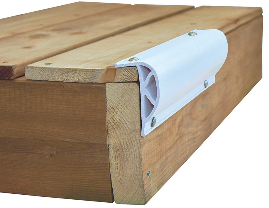 Heavy Slant P PVC commercial Profiles