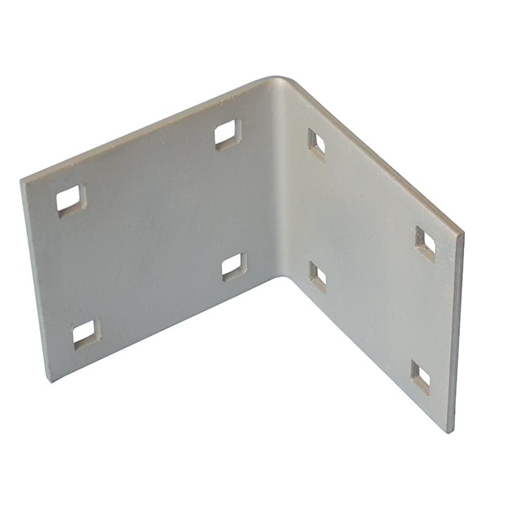Corner Plate, Heavy Duty, Galvanized (DE92104F)