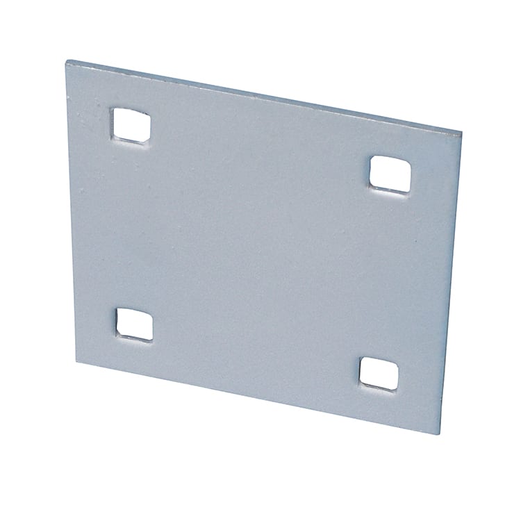 Backer Plate, 9/16 inch Punch, HD, Galvanized (DE93122F)