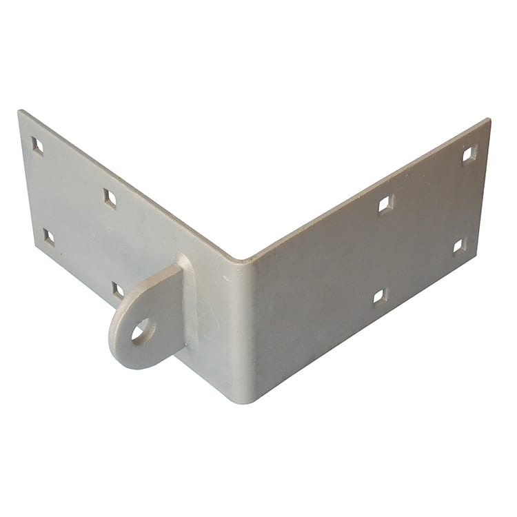 Outside Corner, Male, 9/16 inch Square Hole, HD, Gal (DE99009F)
