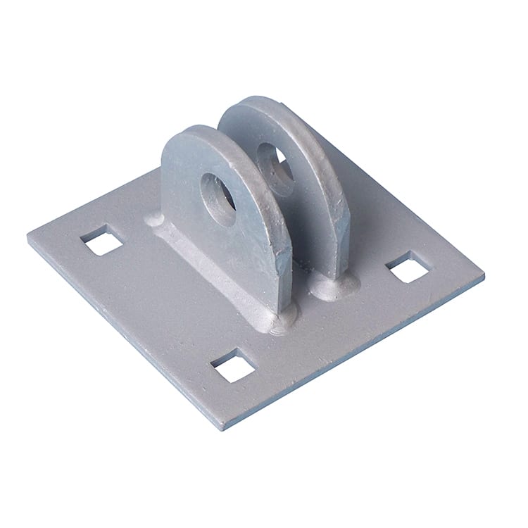 T Connector, Female, 9/16 inch Square Hole, HD, Gal (DE99011F)