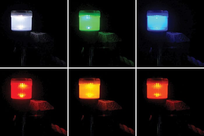 Solar, LED White PostLIte