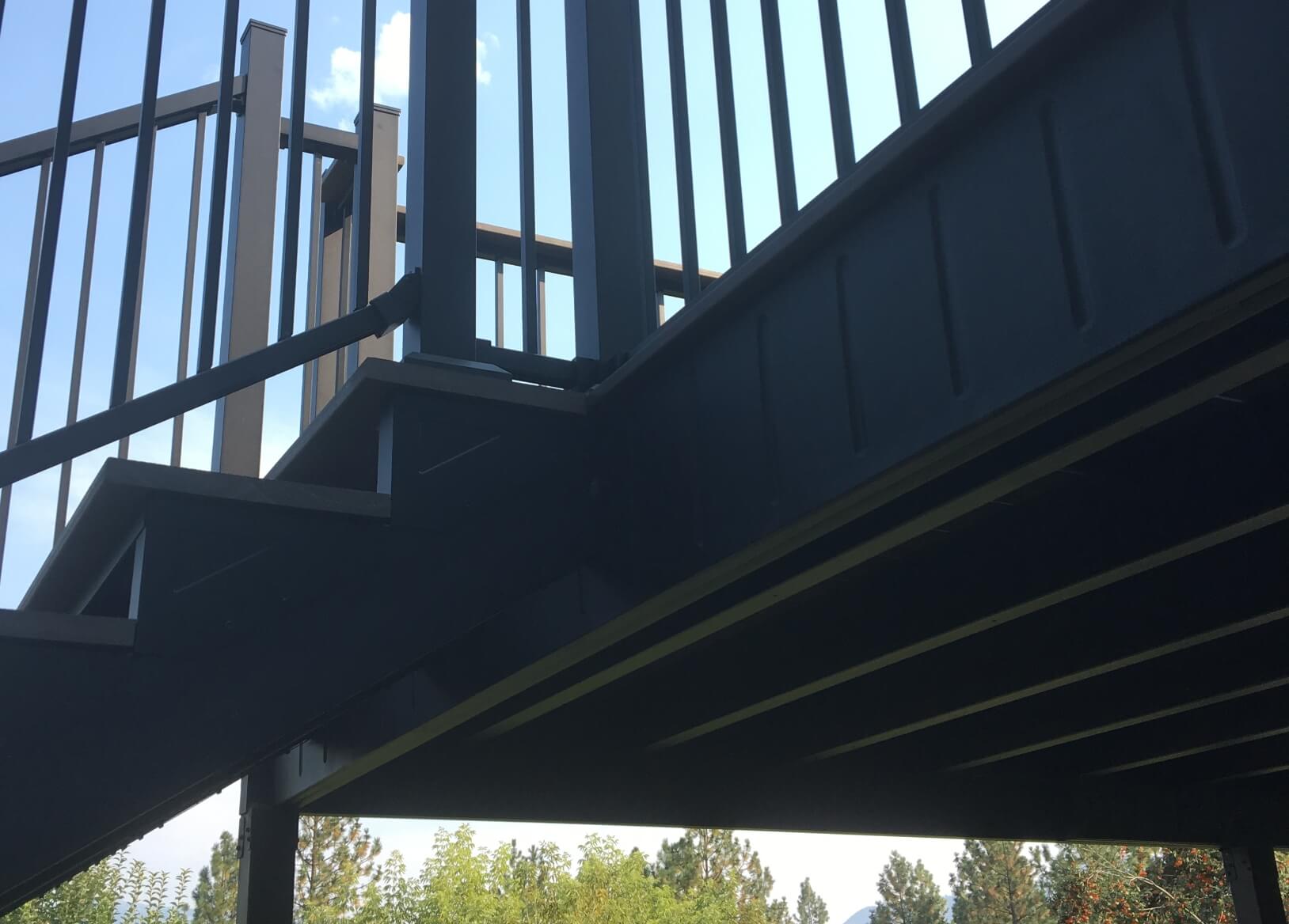 Stair framing with Fortress Evolution Steel
