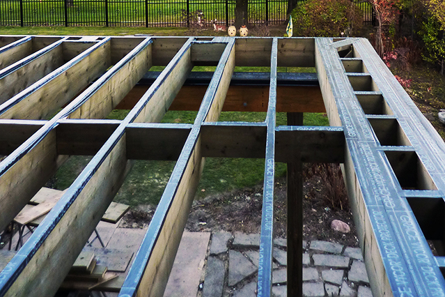 example of wood framing