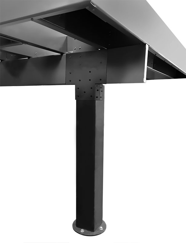 NCS Post front with brackets