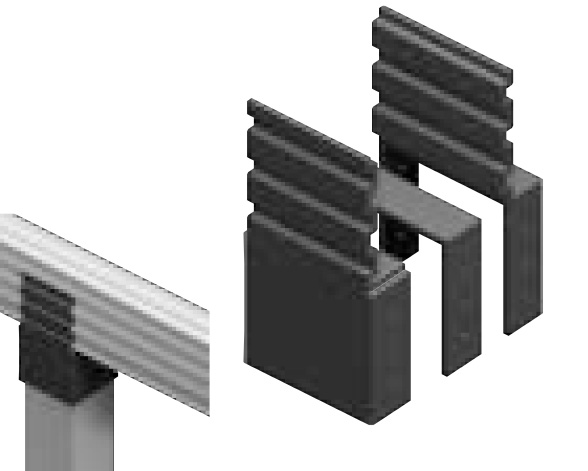 A212 QWICKBUILD BRACKET KIT FOR BEAM TO A195 POST