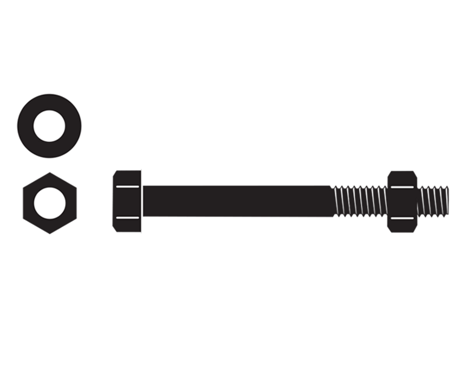 A410 M12 Bolt 1/2 X 4"