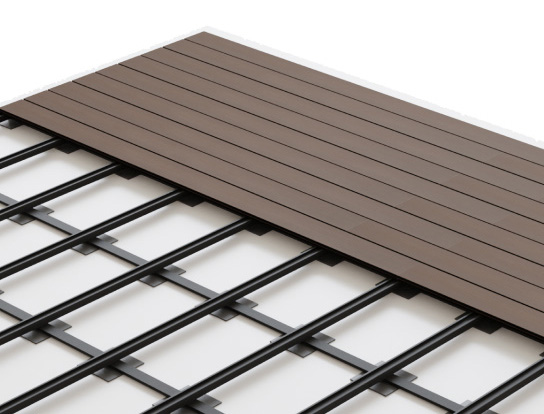 low deck with composite