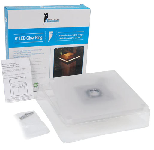 Fortress LED glow ring components/packaging