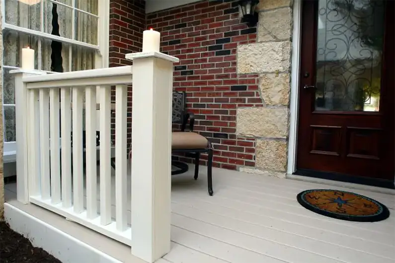Lumberock porch example