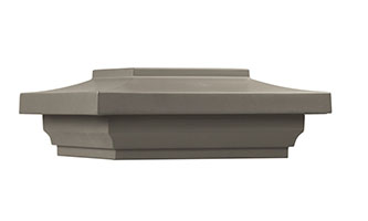 Woodland Gray Solar Postcap Cover