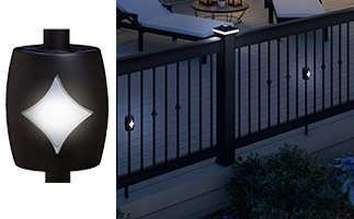 Classic Solar Baluster Lights