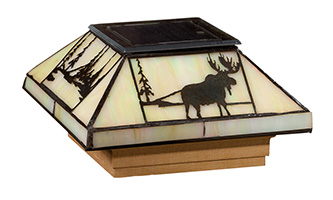 Filigreed Northwoods Solar Glass