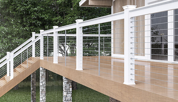 Deckorators cable railing