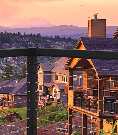 Vista Railing, cable rail example
