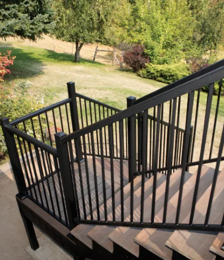 Fortress Traditional balluster infill railing used for stairs