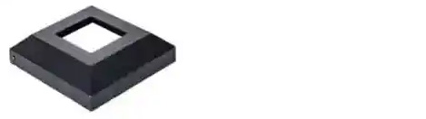 Fortress Aluminum 2 inch post base cover