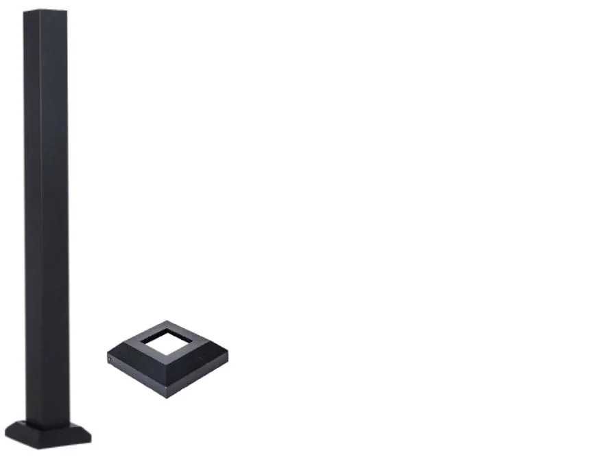 3 inch Aluminum post blank with base cover