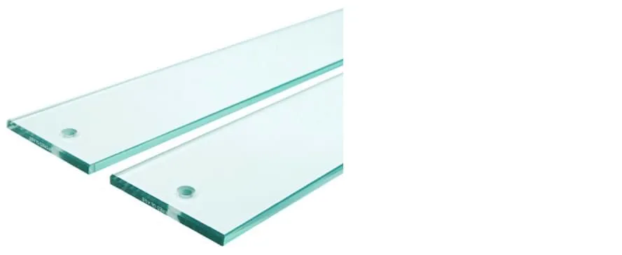 pre-slotted glass baluster top and bottom rails