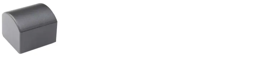 Fortress end OTP Round Accent Top Rail Splice