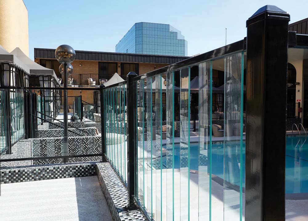 Fortress Glass baluuster infill railin