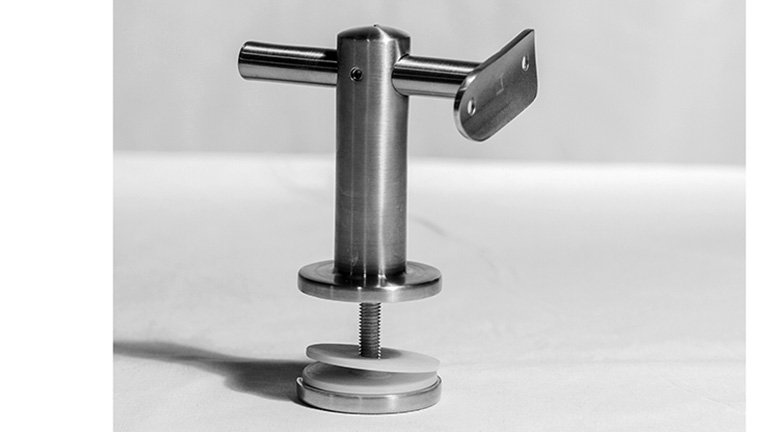 Glass Mount Handrail Bracket