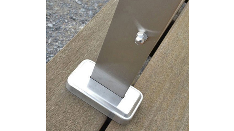 Stainless Steel End Post Skirt