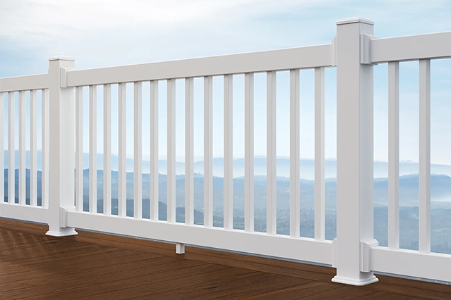 TimberTech Reliance railing in white